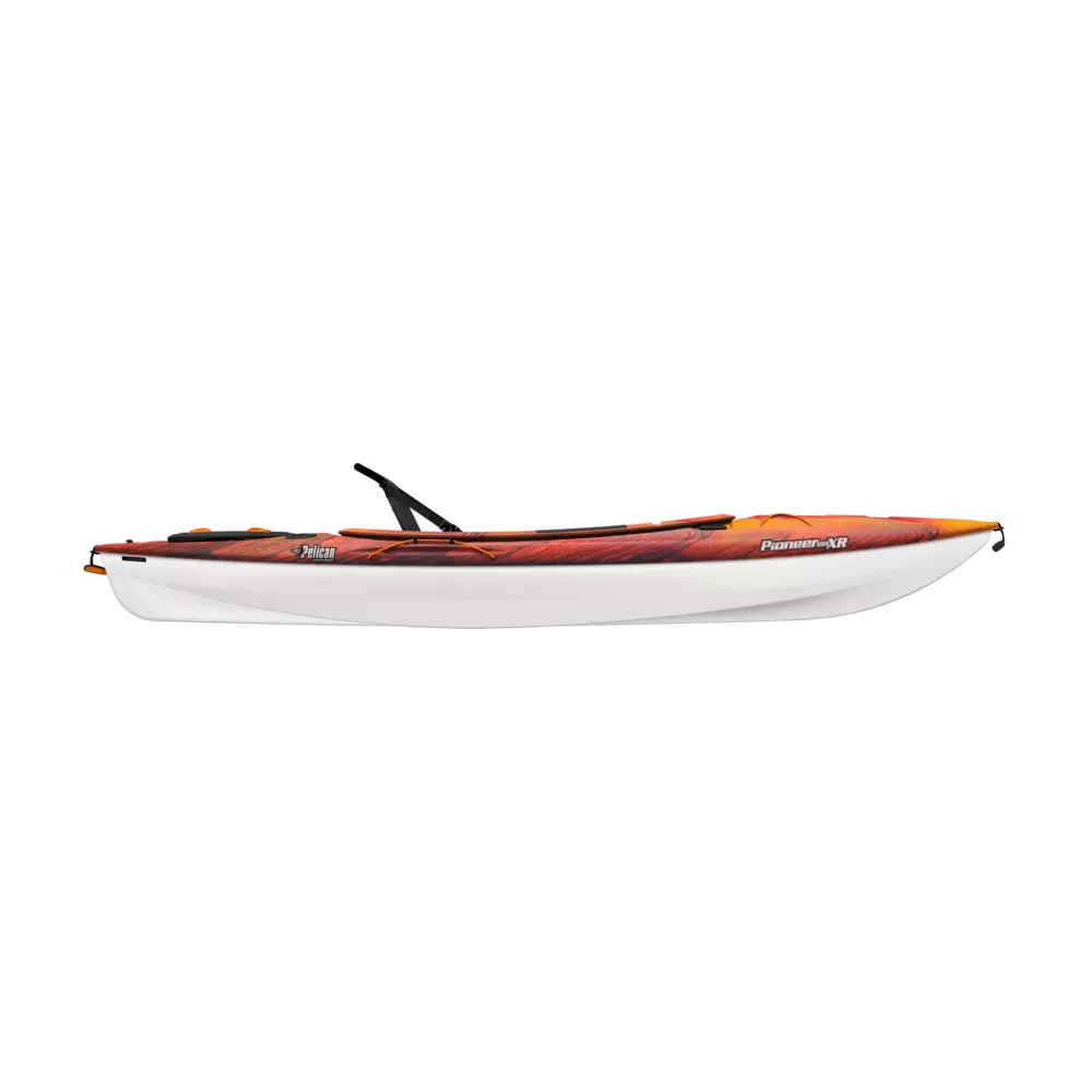 PELICAN - Pioneer 100XR Recreational Kayak - Yellow - MDP10P202 - SIDE