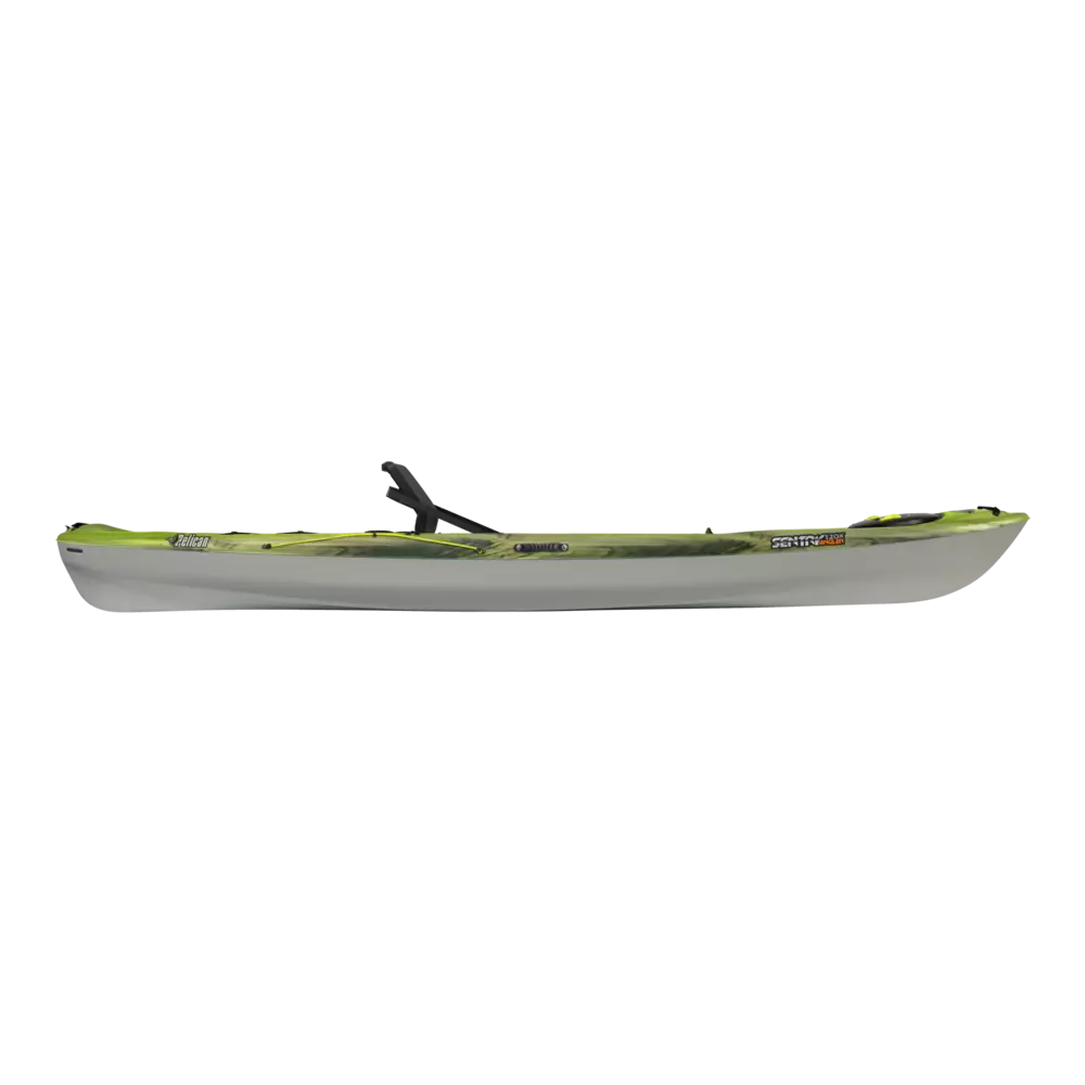 PELICAN - Sentry 120X Angler Fishing Kayak - Grey - KWF12P103-00 - SIDE