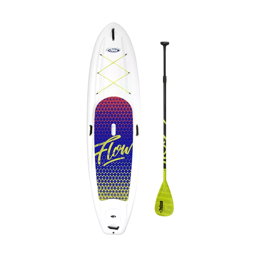 PELICAN - Flow 106 Recreational Paddle Board - White - FAA10P405-00 - 
