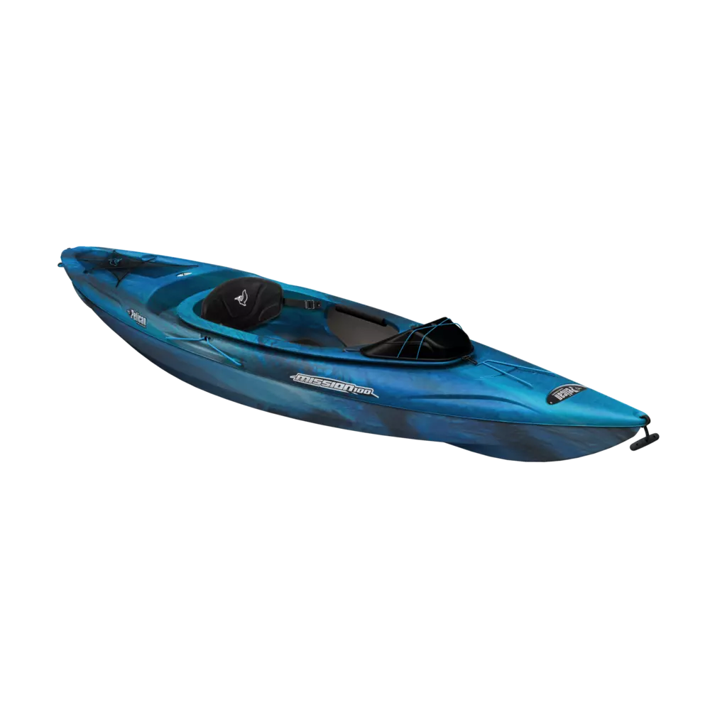 PELICAN - Mission 100 Kayak with Paddle - Grey - KAP10P100-00 - ISO