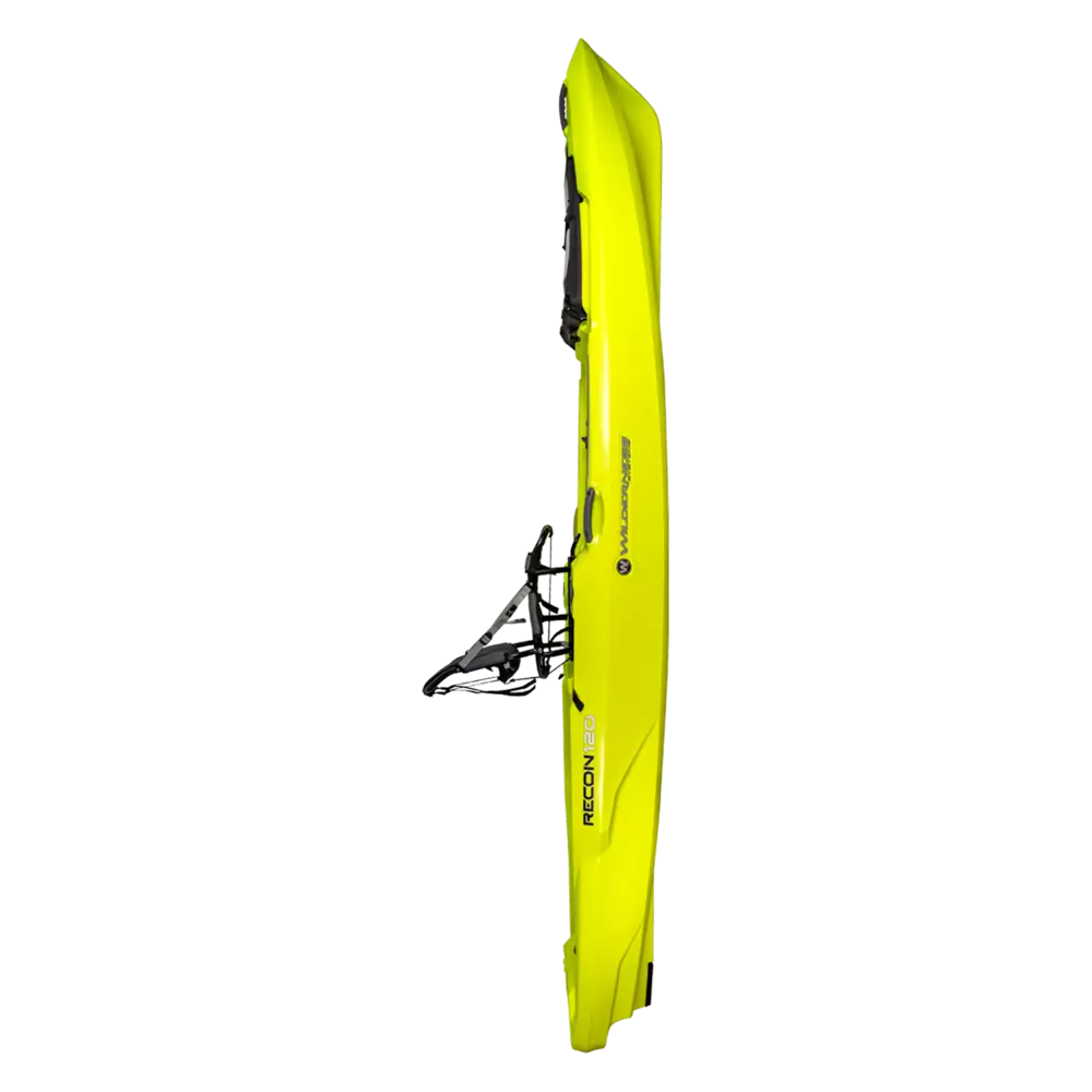 WILDERNESS SYSTEMS - Kayak de pêche Recon 120 - Modèle ou couleur discontinué - Yellow - 9751100180 - SIDE
