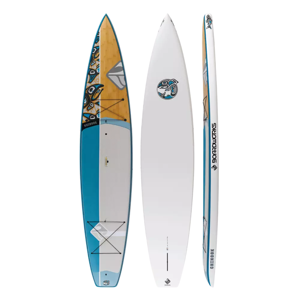 BOARDWORKS - Chinook 12'6" Touring Paddle Board - Beige - 848201015351 - TOP