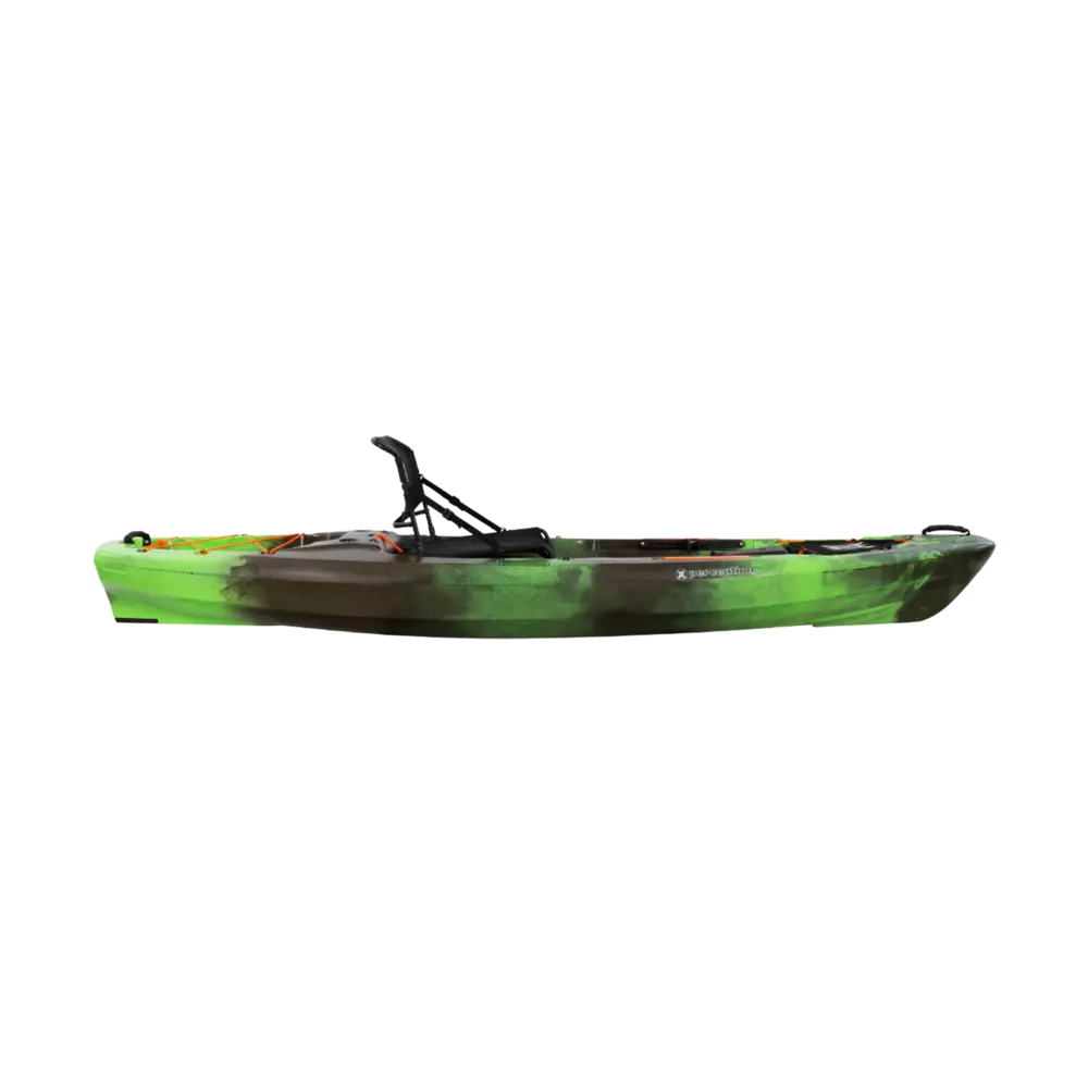 PERCEPTION - Pescador Pro 10.0 Fishing Kayak - Green - 9350676031 - SIDE