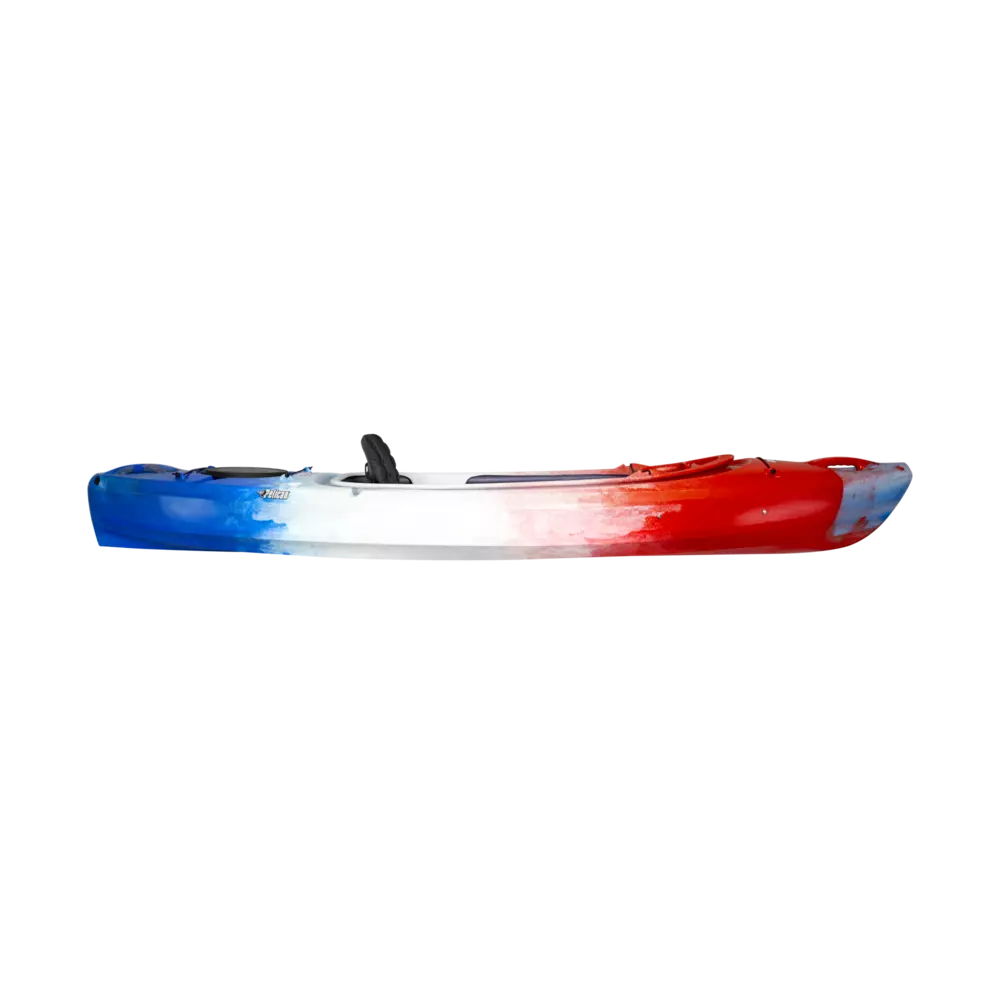 PELICAN - Liberty 9.5 Recreational Kayak - Red - 9130021077 - SIDE