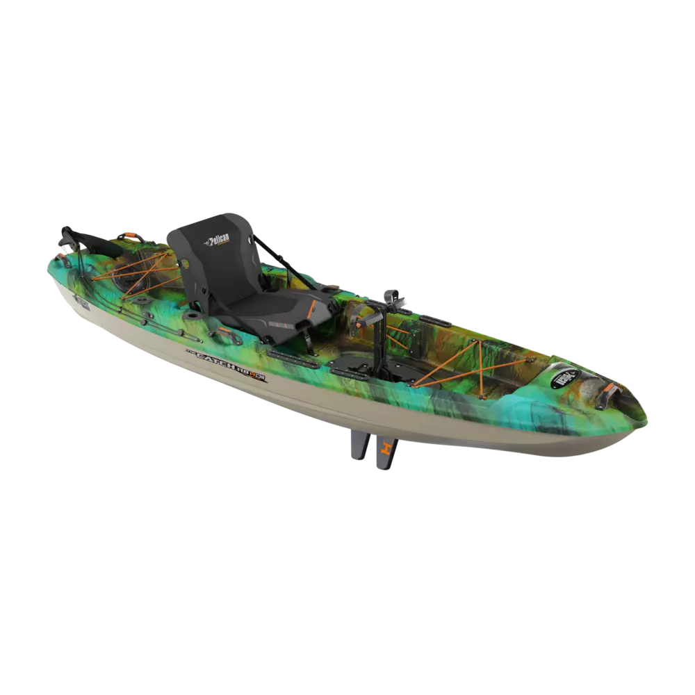 PELICAN - Catch 110HDII Fishing Kayak - Brown - KRP11P100-00 - ISO