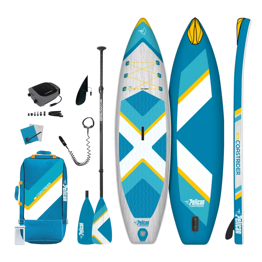 PELICAN - Coastrider 11' Inflatable Paddle Board - Grey - FNG11P206 - ISO