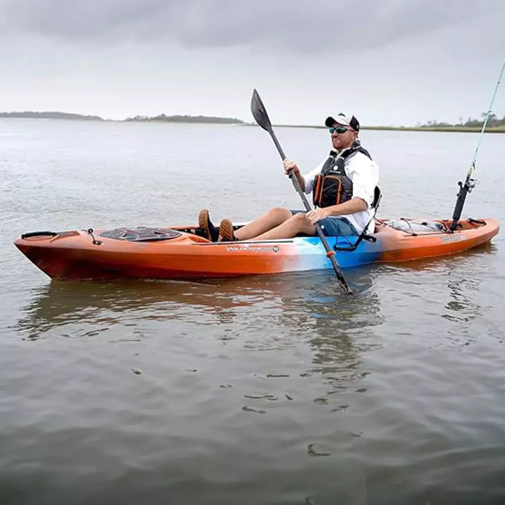 WILDERNESS SYSTEMS - Tarpon 120 Fishing Kayak - Discontinued color/model - Blue - 9750210179 - LIFE STYLE 2