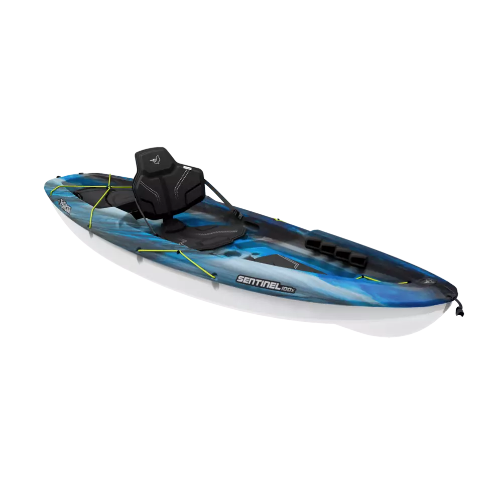 PELICAN - Sentinel 100X EXO Recreational Kayak - Grey - MEF10P100-00 - ISO