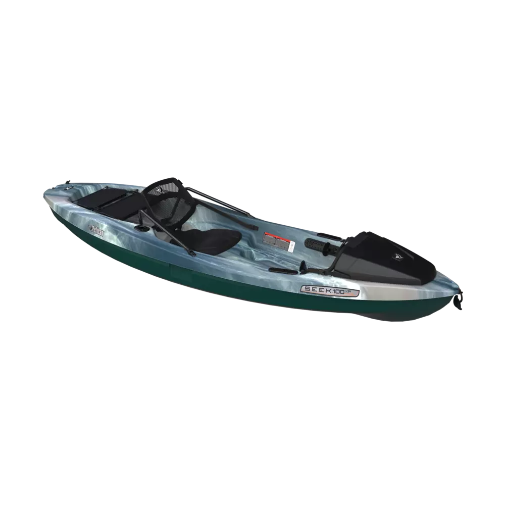 PELICAN - SEEK 100XP Angler Fishing Kayak - Grey - MKL10P505-00 - ISO