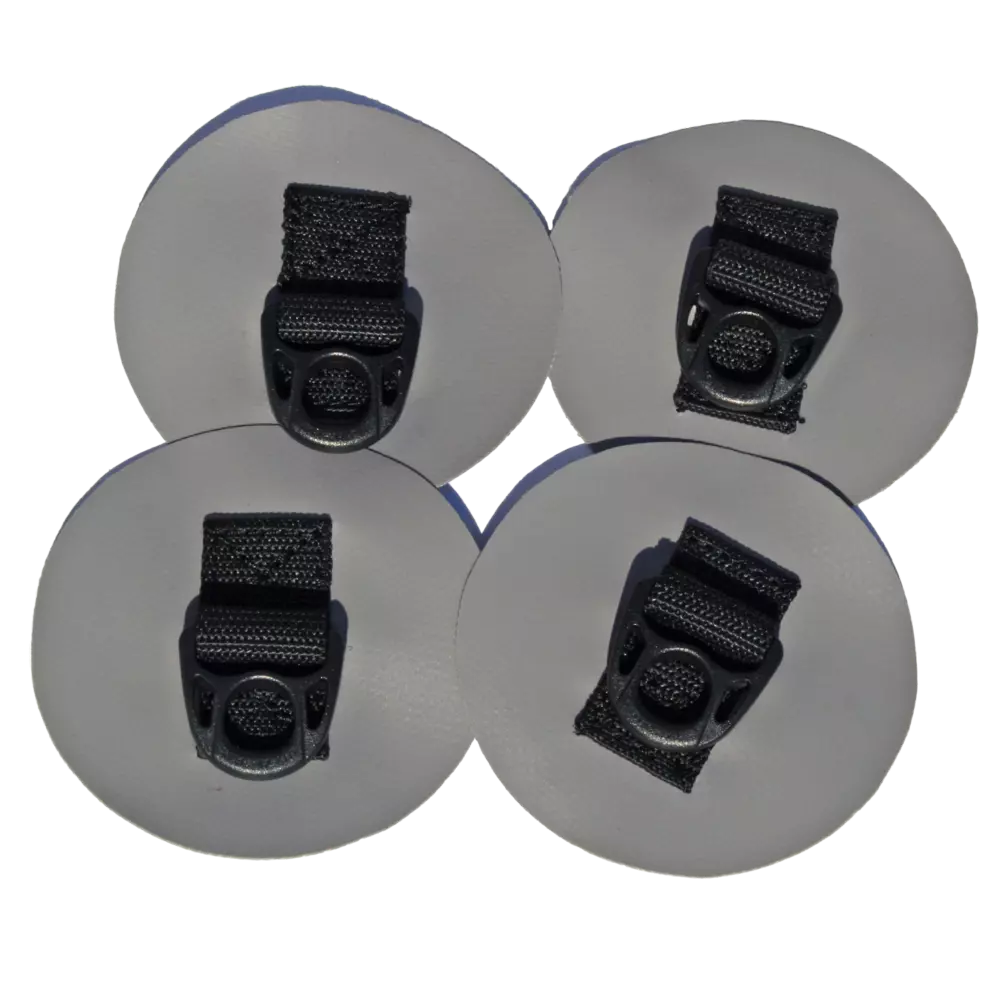 ADVANCED ELEMENTS - Glue On D-Rings - Black - AE2501 - ISO 