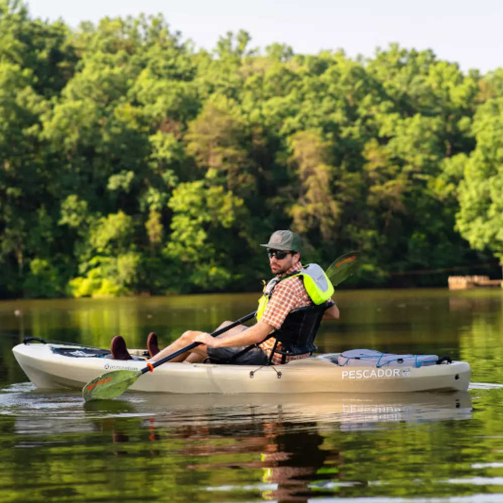 PERCEPTION - Pescador Pro 10.0 Fishing Kayak - Green - 9350676031 - LIFE STYLE 1