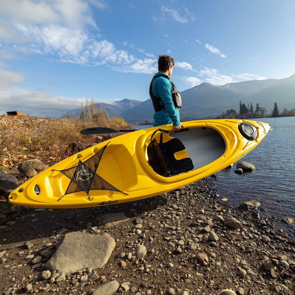 PELICAN - Maxim 100X Recreational Kayak - Yellow - KFA10P303-00 - LIFE STYLE 3