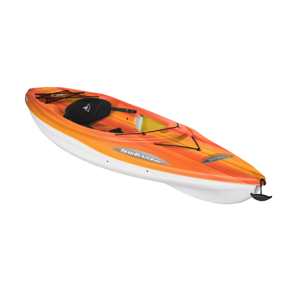 PELICAN - Trailblazer 100 NXT Recreational Kayak - Yellow - KSF10P100 - ISO