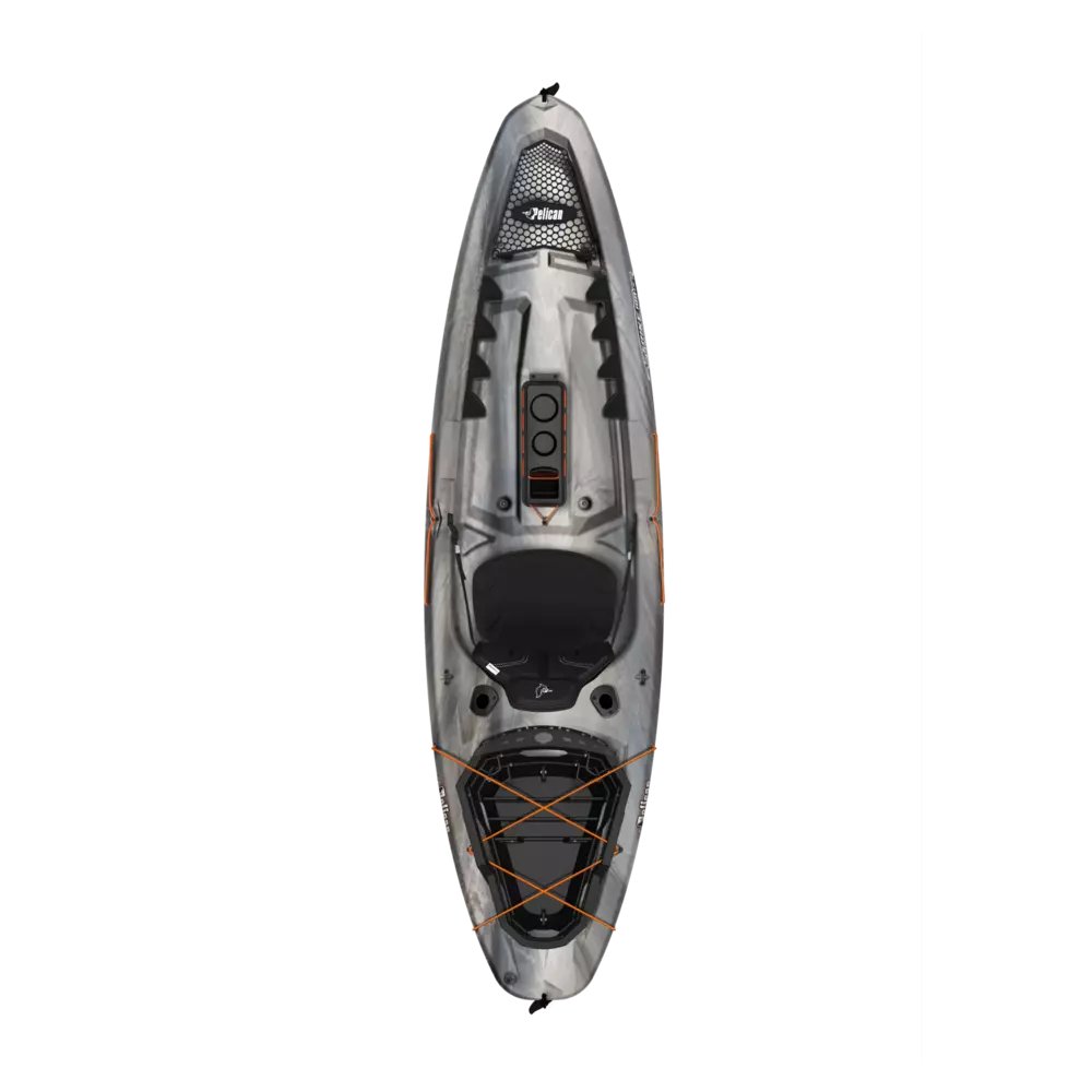 PELICAN - Strike 100NXT Fishing Kayak - Grey - MBF10P600 - TOP
