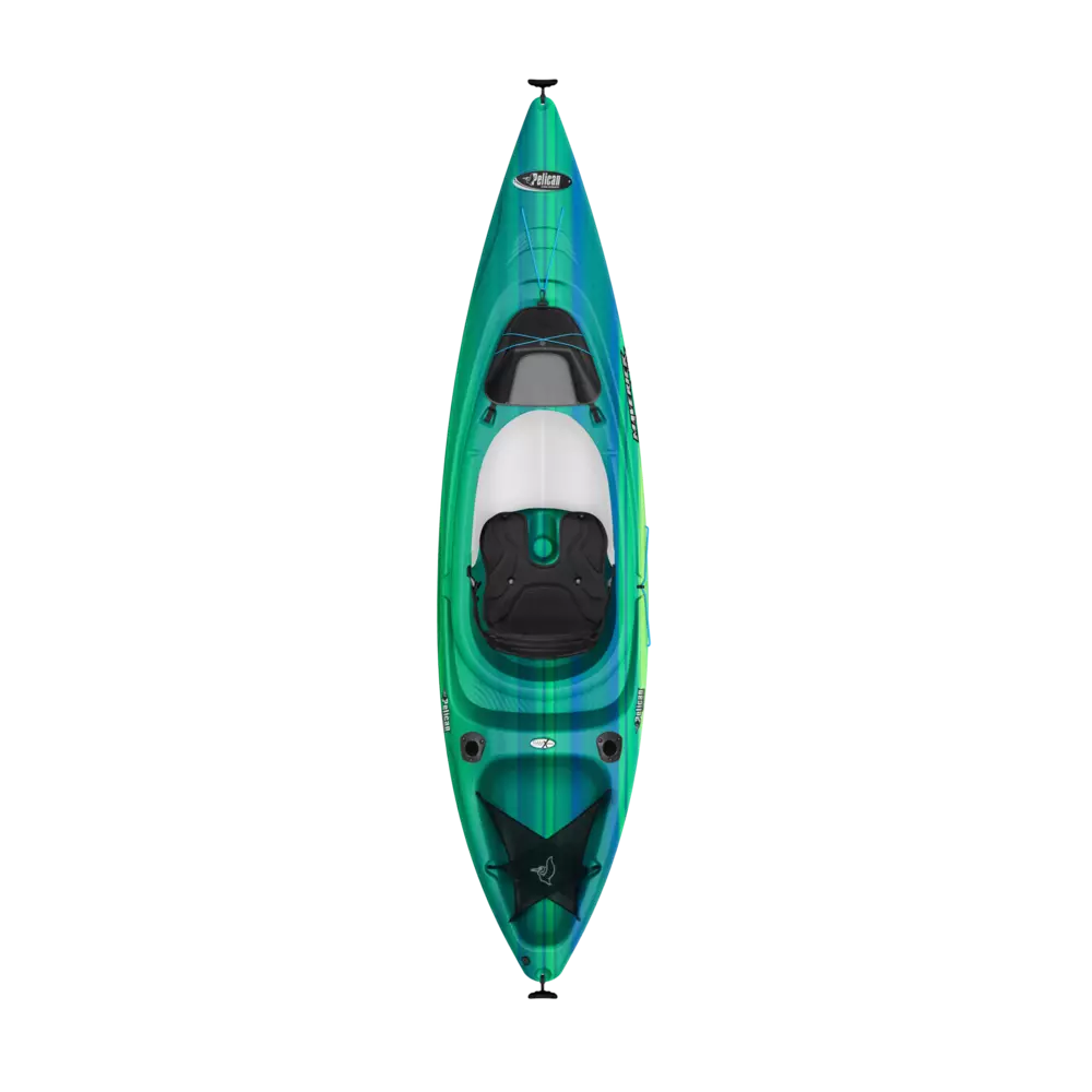 PELICAN - Maverick 100X Recreational Kayak - Blue - KAP10P304 - TOP