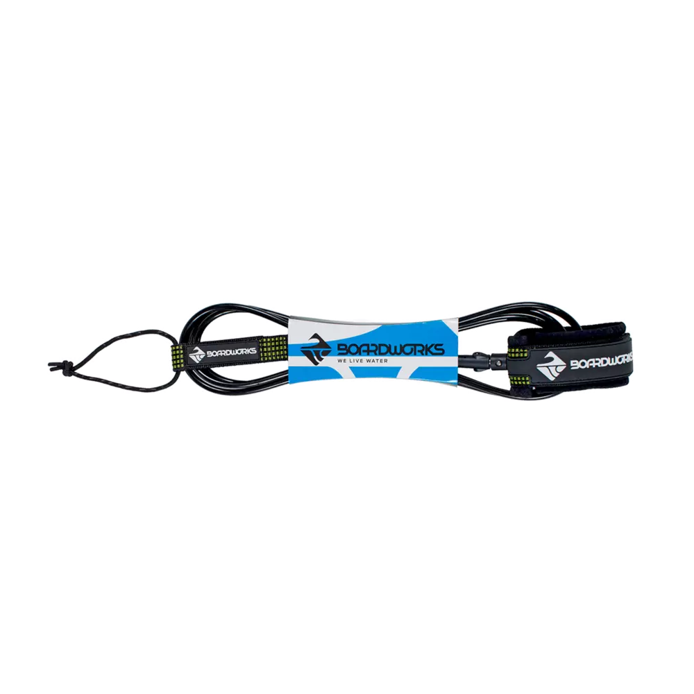 BOARDWORKS - 10' Paddle Board Leash - Black - 848201015849 - TOP 