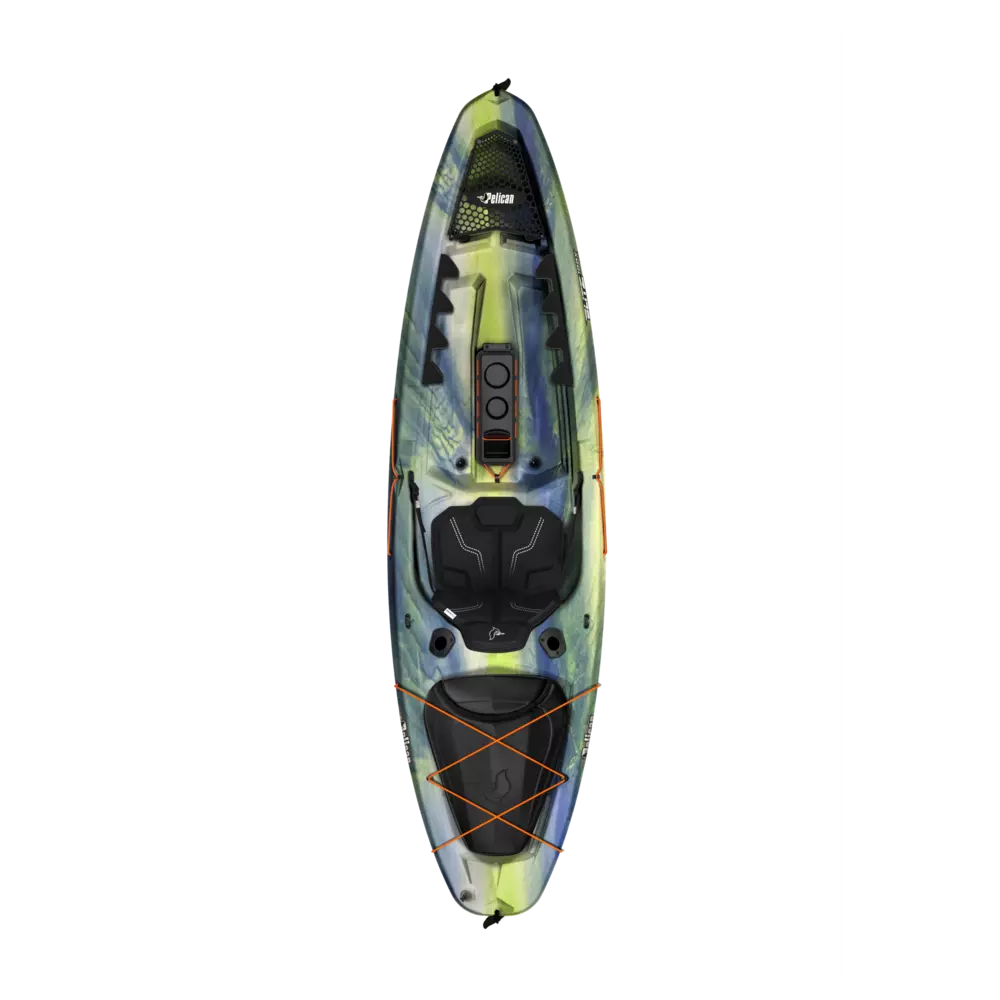 PELICAN - Blitz 100X EXO Fishing Kayak - Grey - MBF10P500 - TOP