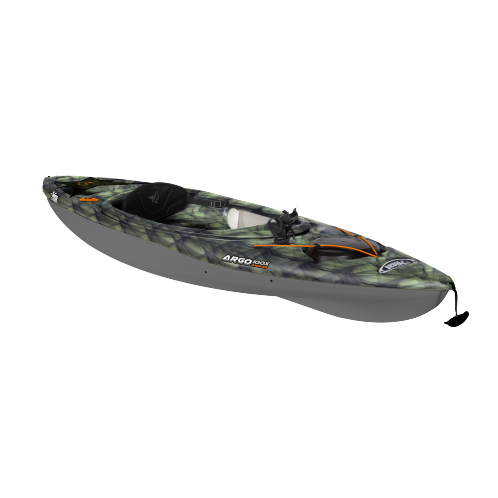 PELICAN - Argo 100X Angler Fishing Kayak - Grey - KFF10P204-00 - ISO 