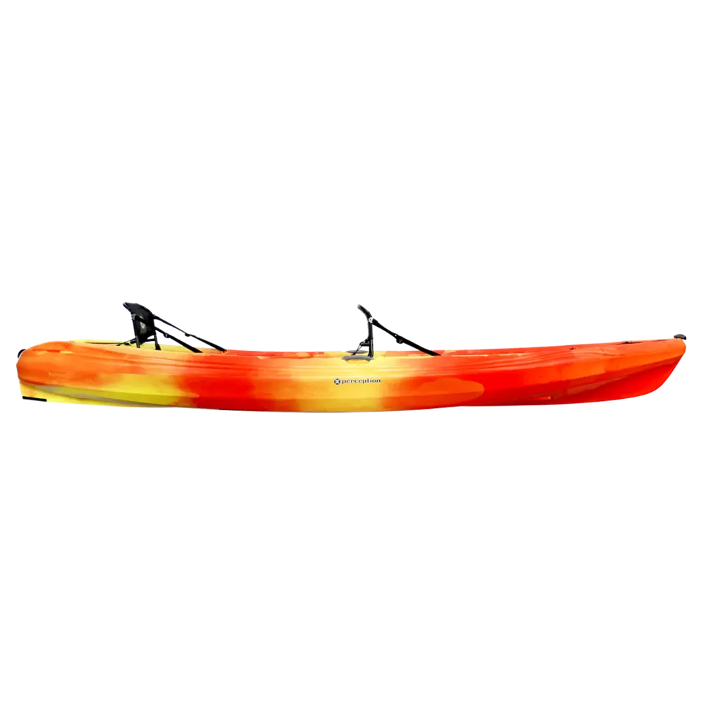 PERCEPTION - Tribe 13.5 Recreational Kayak - Red - 9350130042 - SIDE