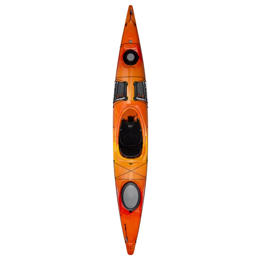 WILDERNESS SYSTEMS - Tsunami 140 Day Touring Kayak - Orange - 9720408054 - TOP