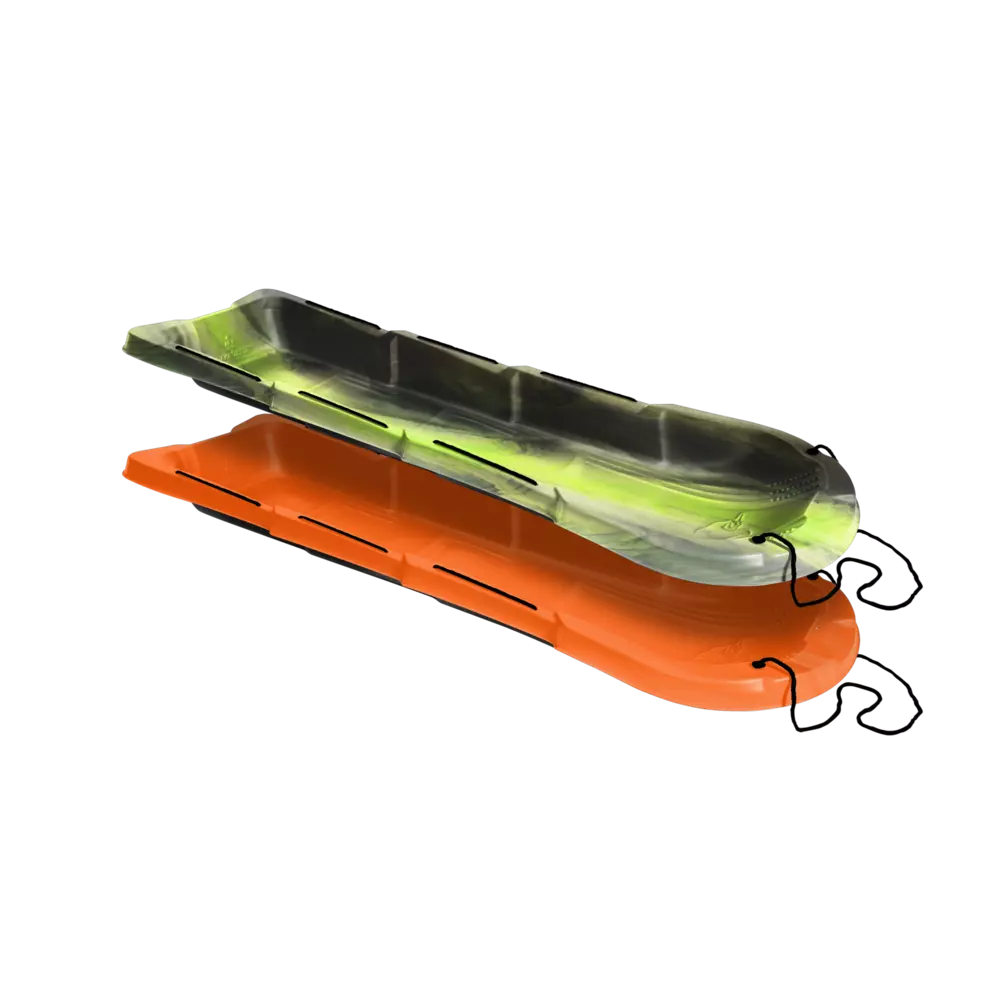 PELICAN - Combo Sled Mega Snow Glider 66 - Green - CBO-LBT66-1 - ISO 