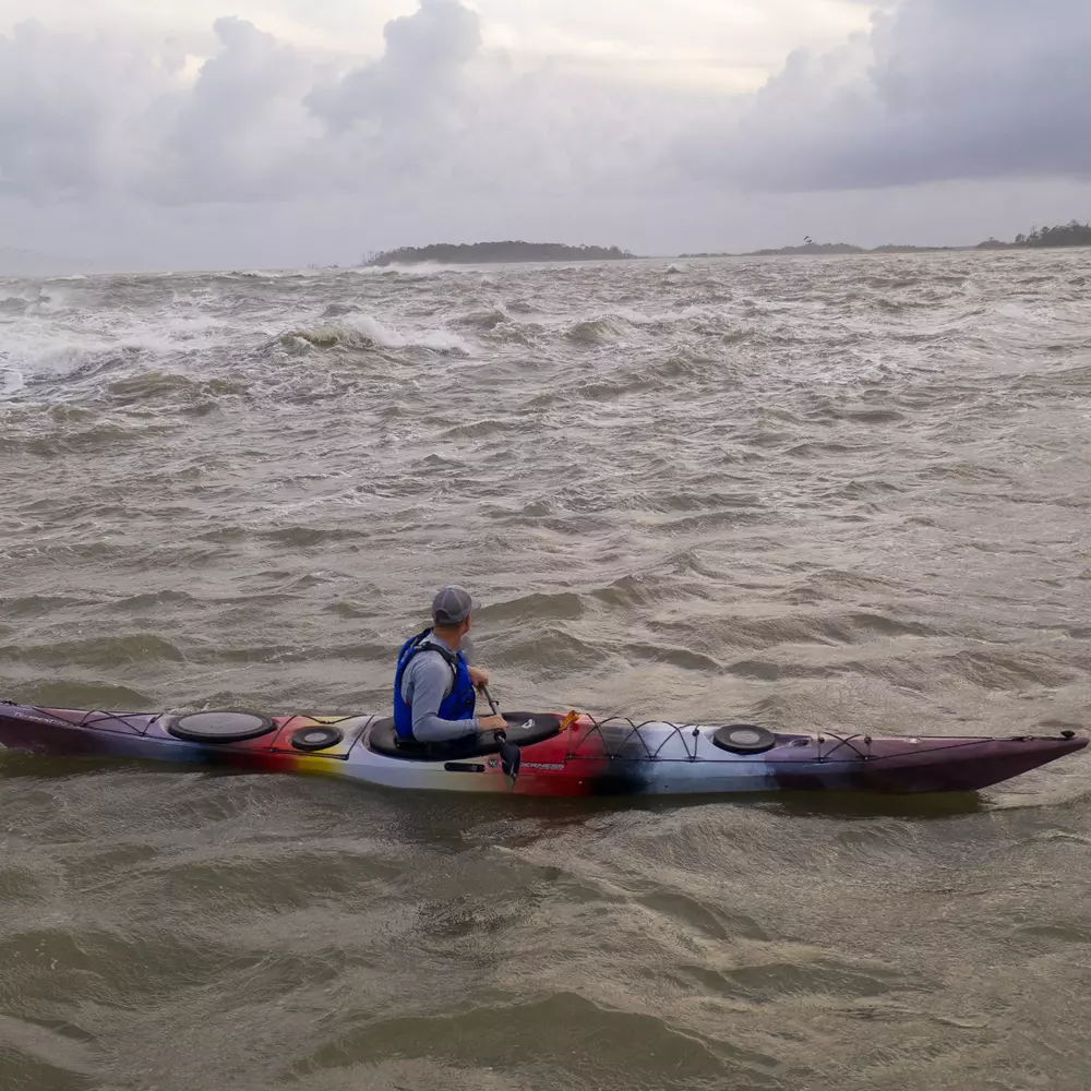 WILDERNESS SYSTEMS - Tempest 170 Touring Kayak - Orange - 9720077054 - LIFE STYLE 1