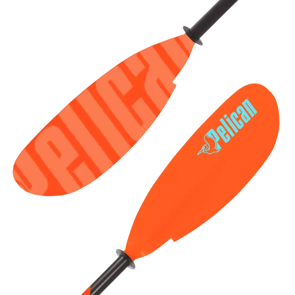 PELICAN - Vesta 89'' Aluminum and Fiberglass Kayak Paddle - Orange - PS1137 - ISO