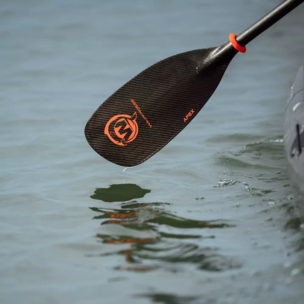 WILDERNESS SYSTEMS - Apex Carbon Angler Kayak Paddle 240-260 cm - Orange - 8070208 - LIFE STYLE 3