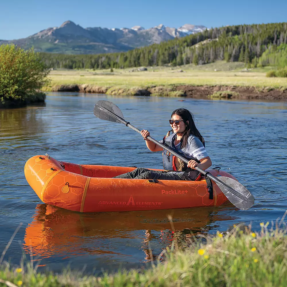 ADVANCED ELEMENTS - PackLite+™ Packraft - Orange - AE3037 - LIFE STYLE 1