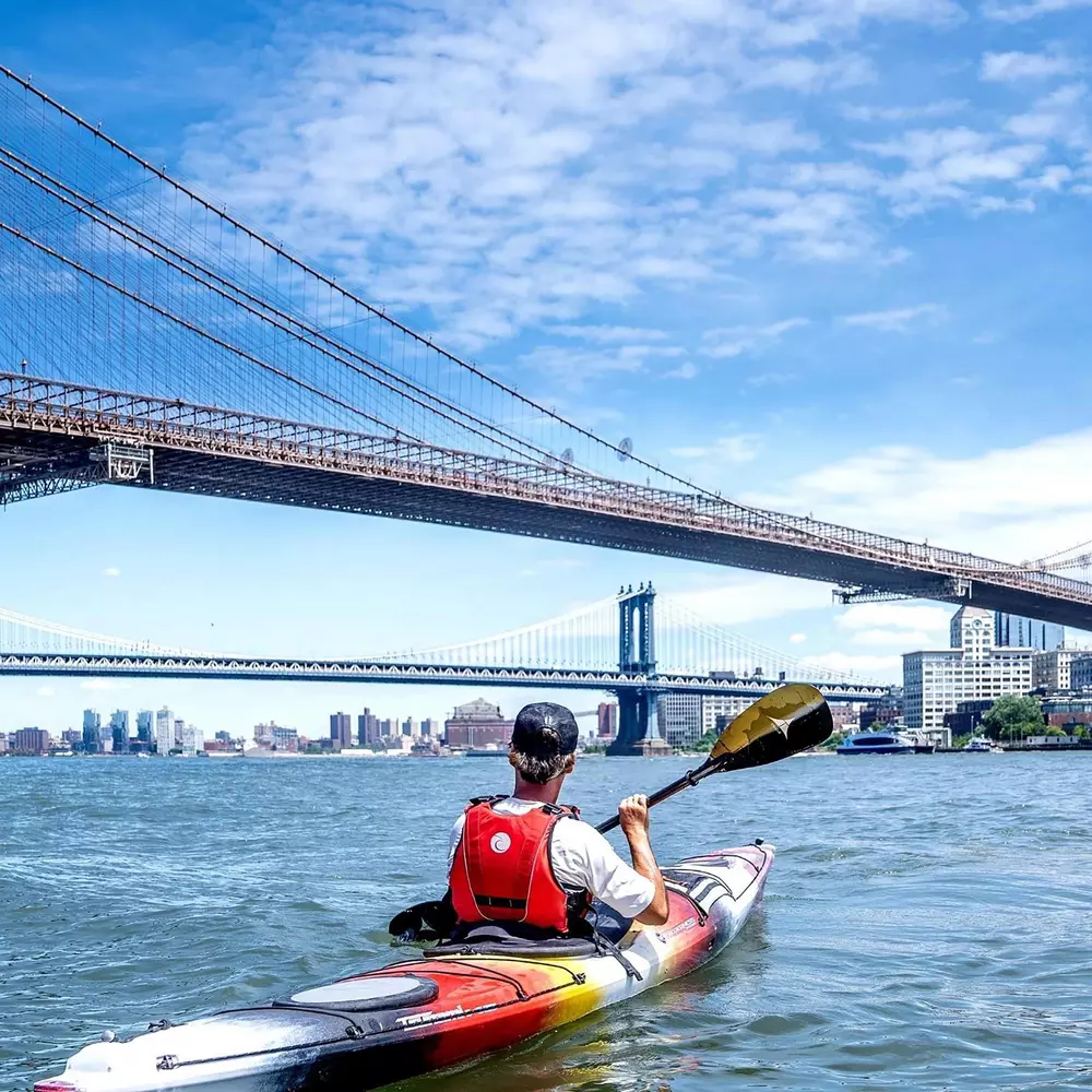 WILDERNESS SYSTEMS - Tsunami 145 Day Touring Kayak with Rudder - Discontinued color/model - Red - 9720468171 - LIFE STYLE 2