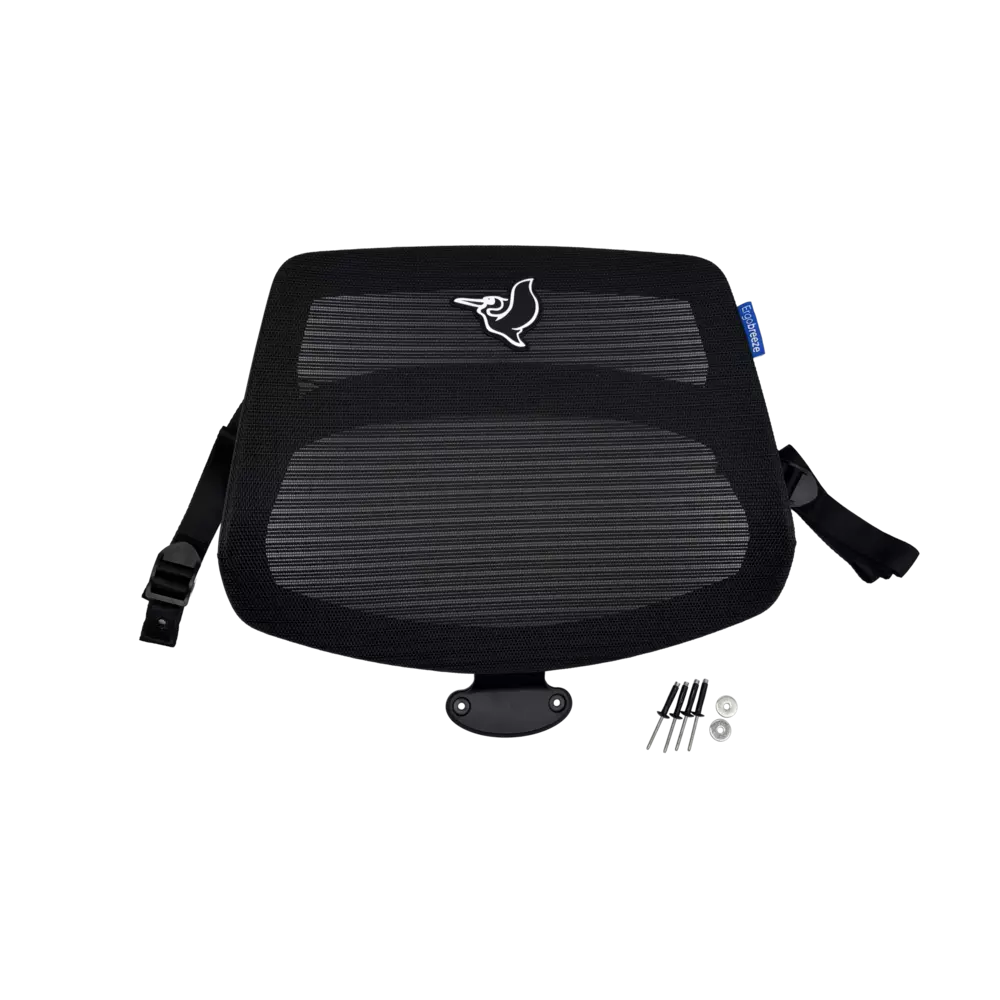 PELICAN - Ergobreeze™ Adjustable Backrest w/Logo -  - PS3264-00 - ISO