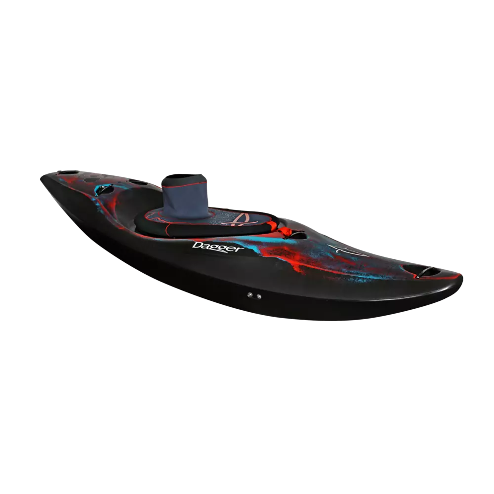 DAGGER - Inertia Neoprene Spray Skirt for Whitewater Kayaks - Black - 8090009 - ISO 