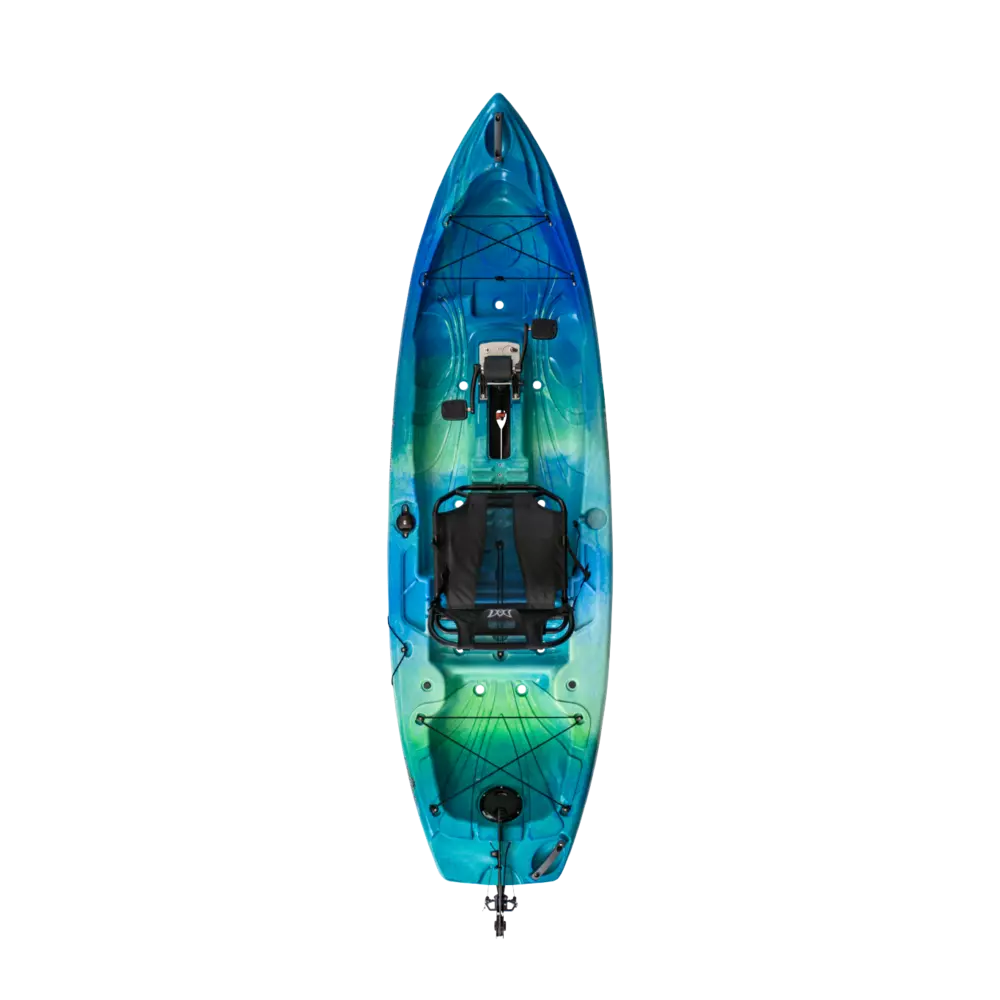 PERCEPTION - Crank 10.0 Recreational Kayak - Blue - 9351800174 - TOP
