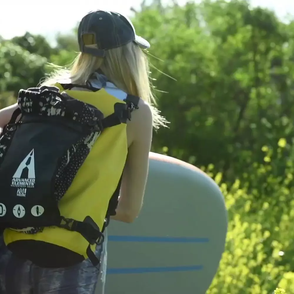 ADVANCED ELEMENTS - Sacs étanches avec ouverture à enroulement Stashpak – 20 L - Yellow - AE3507 - LIFE STYLE 3