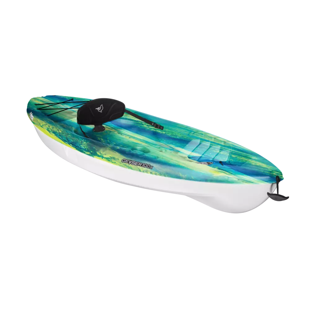 PELICAN - GEYSER 100X Recreational Kayak with Paddle - Grey - KVL10P505 - ISO