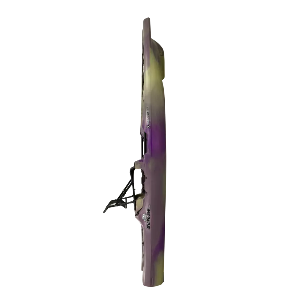 PERCEPTION - Outlaw 11.5 Fishing Kayak - Purple - 9351810205 - SIDE