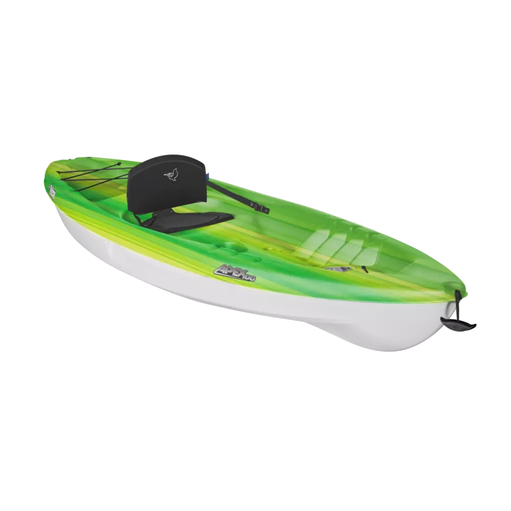 PELICAN - APEX 100 Recreational Kayak - White - KVL10P605 - ISO