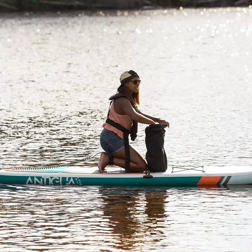 PELICAN - Stand Up Paddle Board Leash - Black - PS1996-00 - LIFE STYLE 2