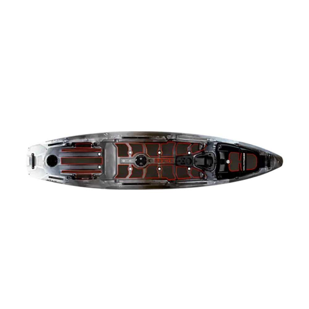 WILDERNESS SYSTEMS - Silent Traction - ATAK 120 - Thick - Charcoal & Orange -  - 8070214 - TOP 