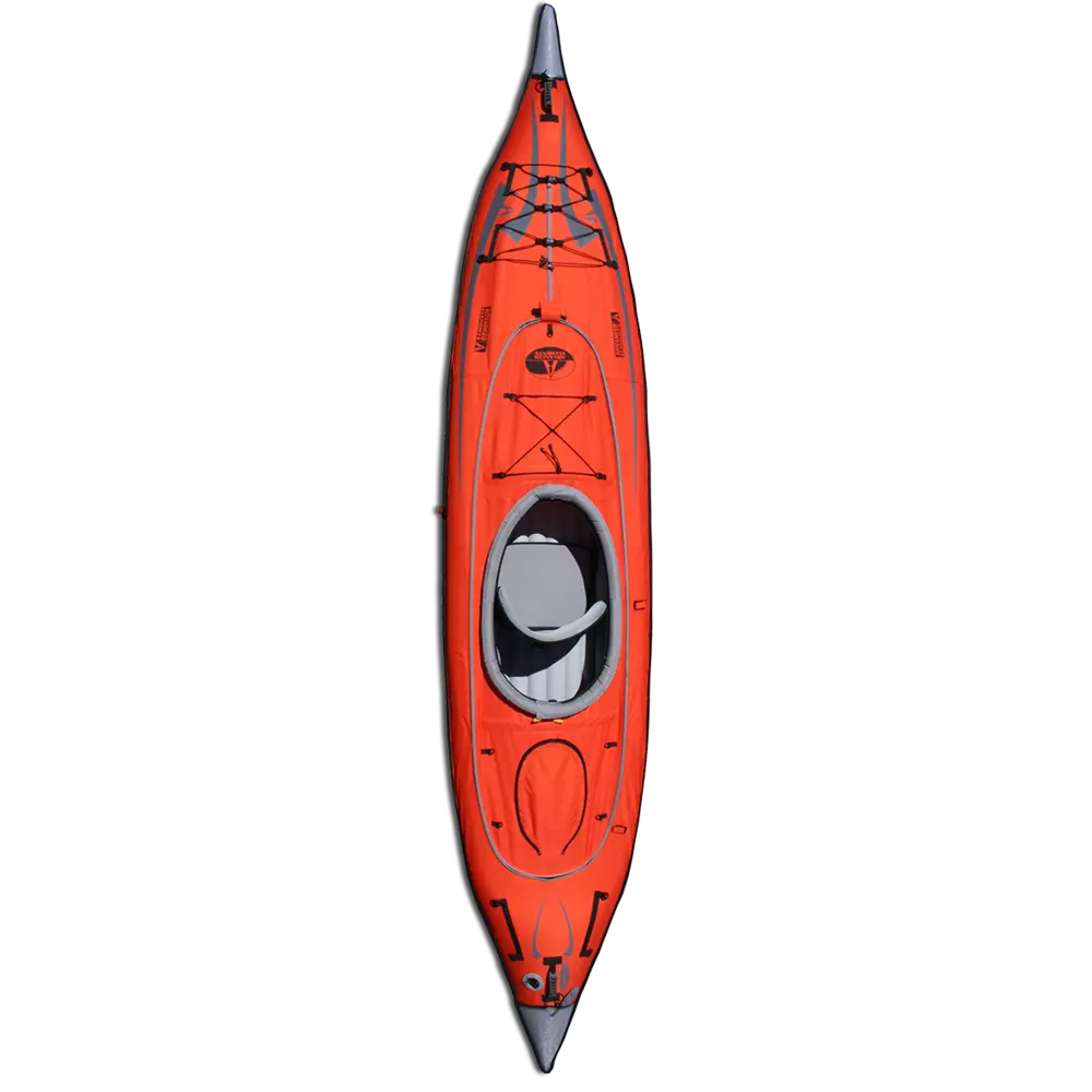 ADVANCED ELEMENTS - AdvanceFrame® Convertible Conversion Deck – Single - Red - AE2021-R - TOP