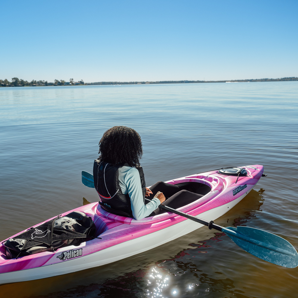 PELICAN - Argo 100X Sit-In Recreational Kayak - Pink - KFF10P304-00 - LIFE STYLE 3