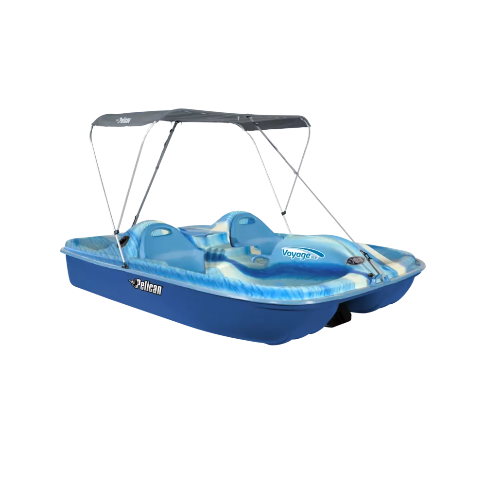PELICAN - Voyage DLX Pedal Boat - White - HHF25P102 - ISO