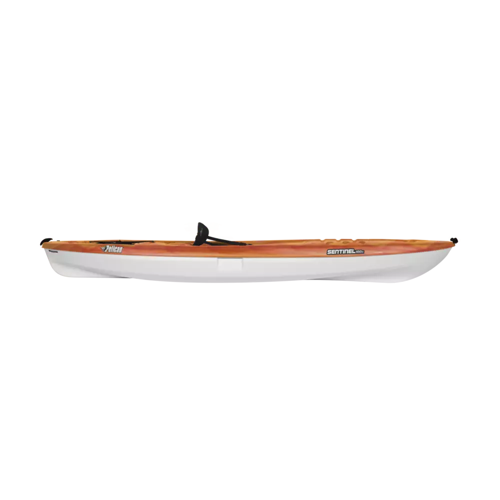 PELICAN - Sentinel 100X Recreational Kayak - Red - KVF10P104-00 - SIDE