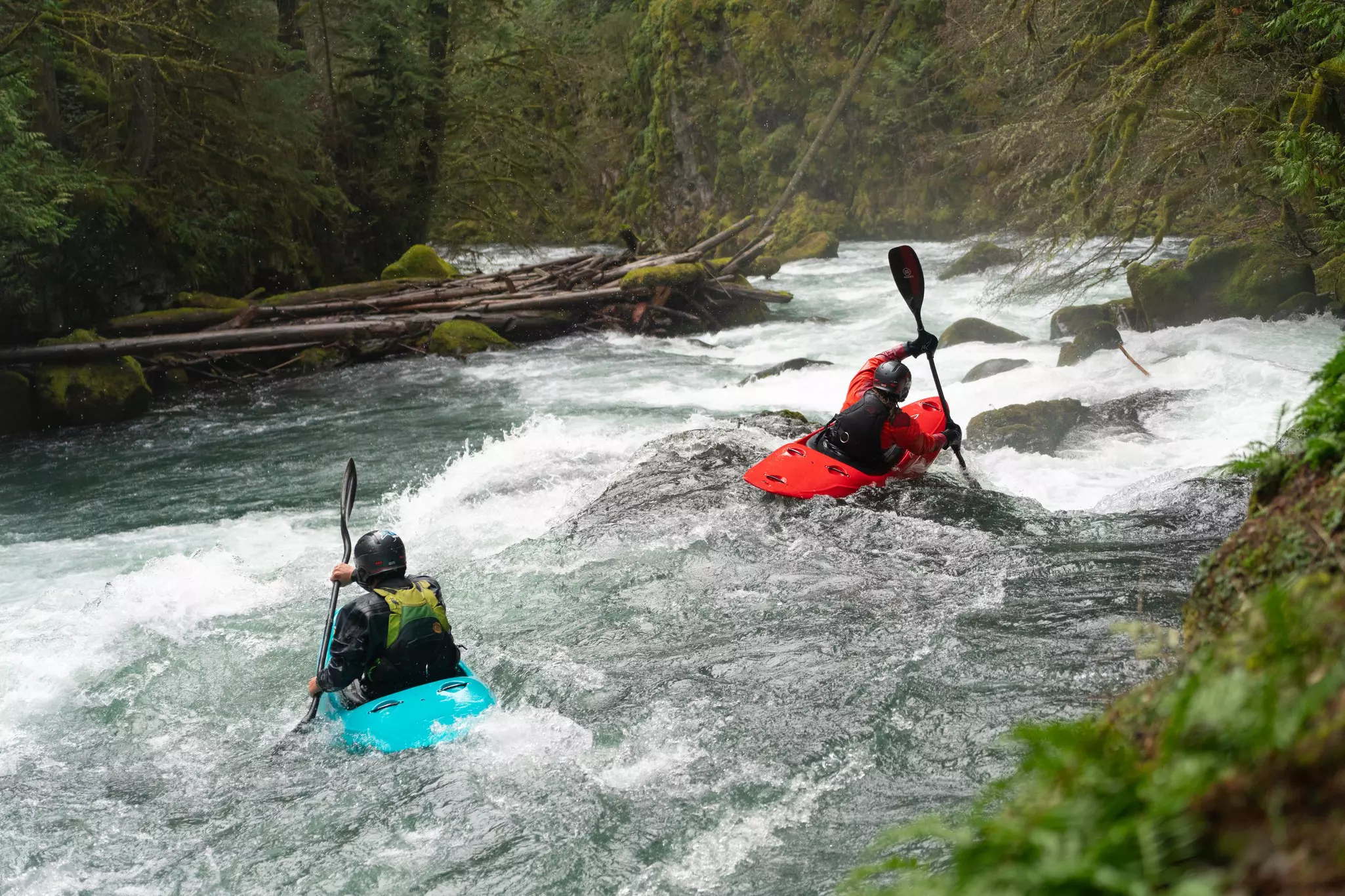 Indra Creek Play Whitewater Kayak