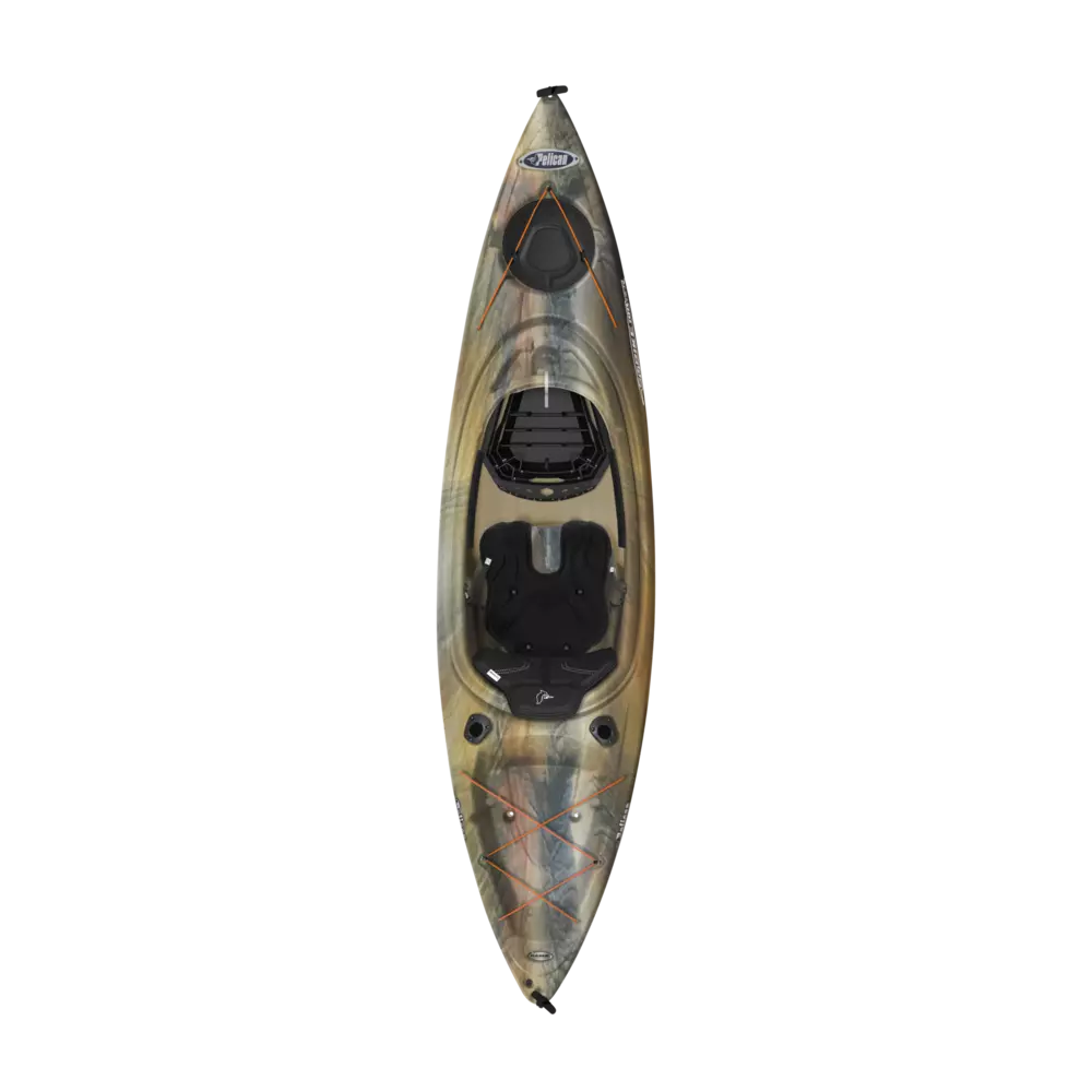 PELICAN - Strike 100NXT Fishing Kayak - Grey - KFF10P130 - TOP