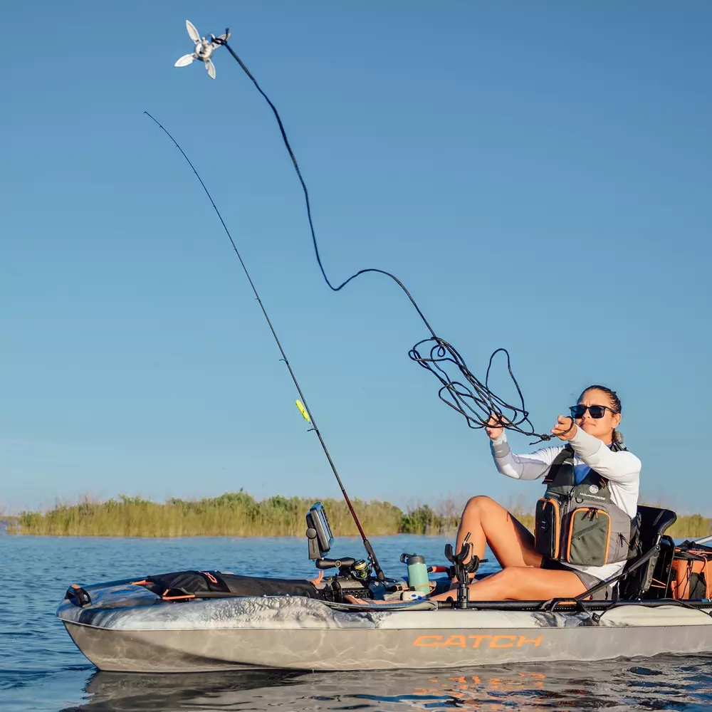 PELICAN - 3 lb Folding Anchor - Grey - PS0660-2 - LIFE STYLE 1