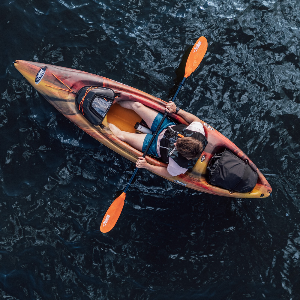 PELICAN - Orion 100X Recreational Kayak - Yellow - KAP10P205-00 - LIFE STYLE 2