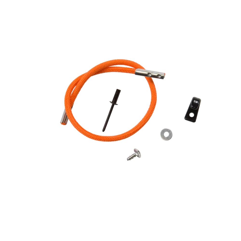 PELICAN - Bright Orange 16" (40.6 cm) Multi-Purpose Bungee Cord with Hook - Orange - PS1820 - 