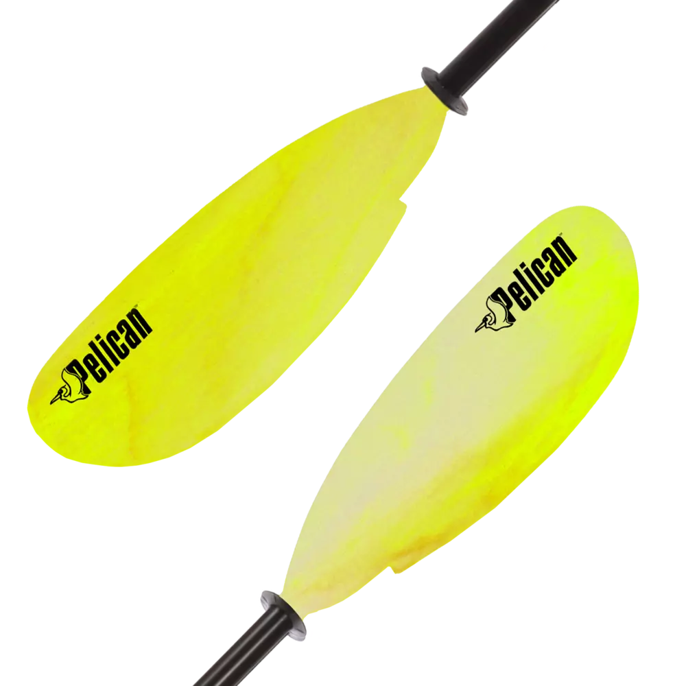 PELICAN - Pagaie de kayak Poseidon de 230 cm (90,5 po) - Yellow - PS1133-00 - ISO 