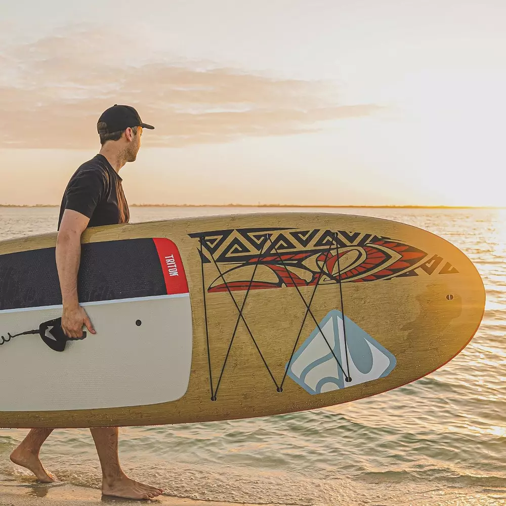 BOARDWORKS - Triton 11'6" All-Around Paddle Board - Red - 4440519518 - LIFE STYLE 1